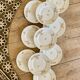 Lot de 10 assiettes à dessert vintage en porcelaine