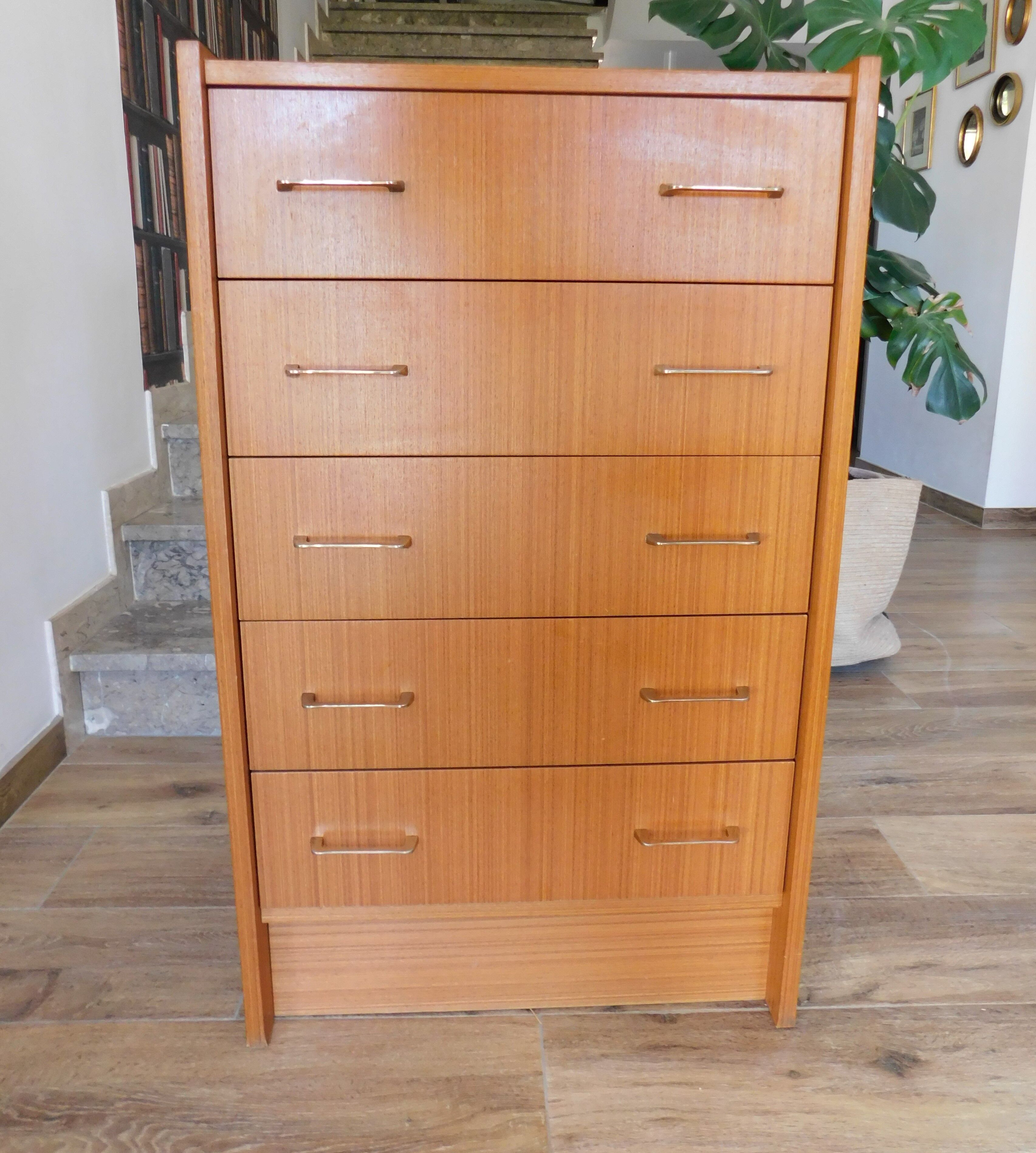 Vintage rag chest of drawers