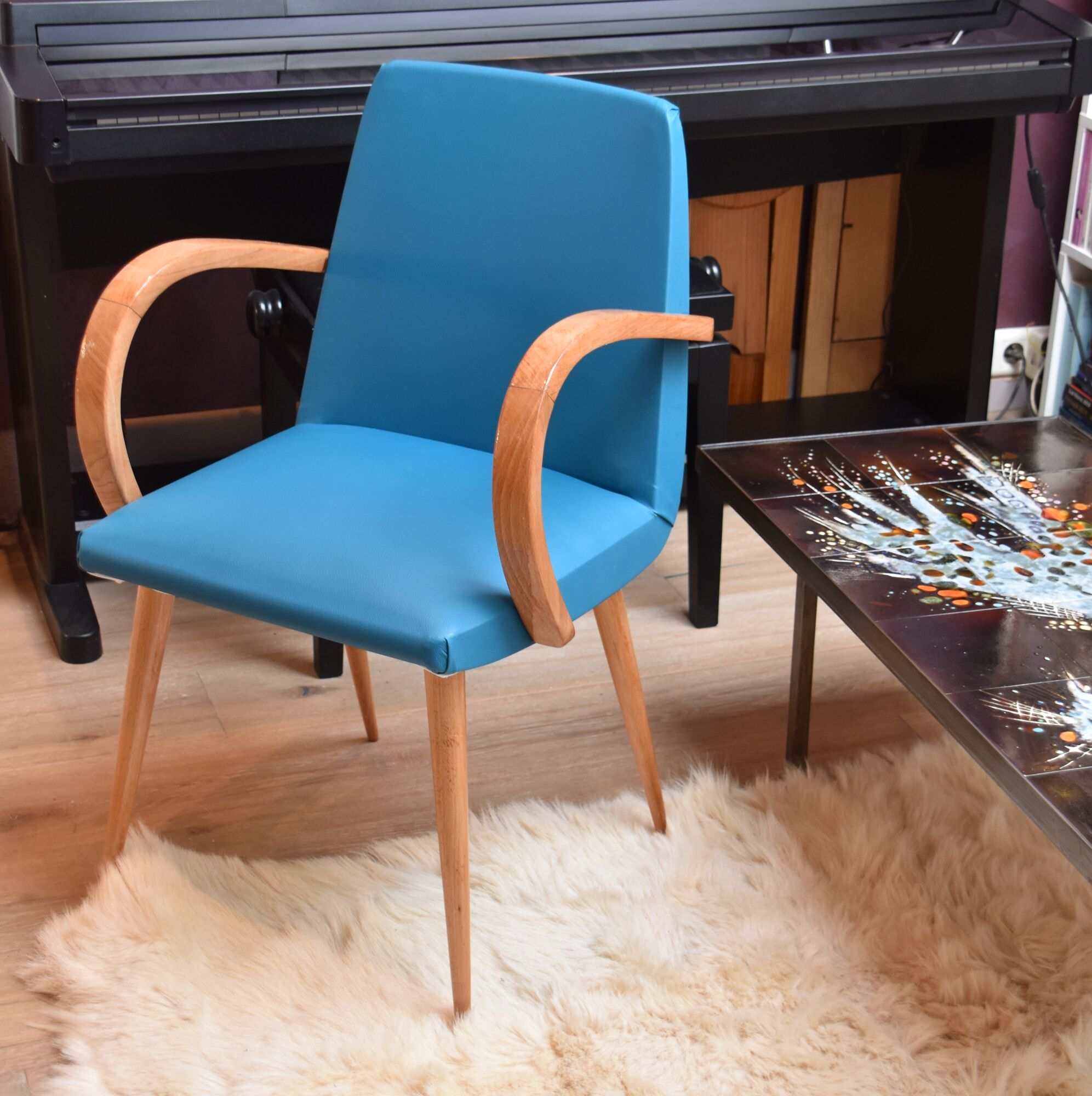 Scandinavian Vintage Chair Armchair