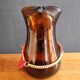 Vintage Spanish Sangria Carafe - Retro Amber Glass Jug