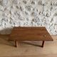 Wooden bedside table