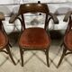 Lot de 3 fauteuils de bistrot