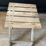 Small natural stool