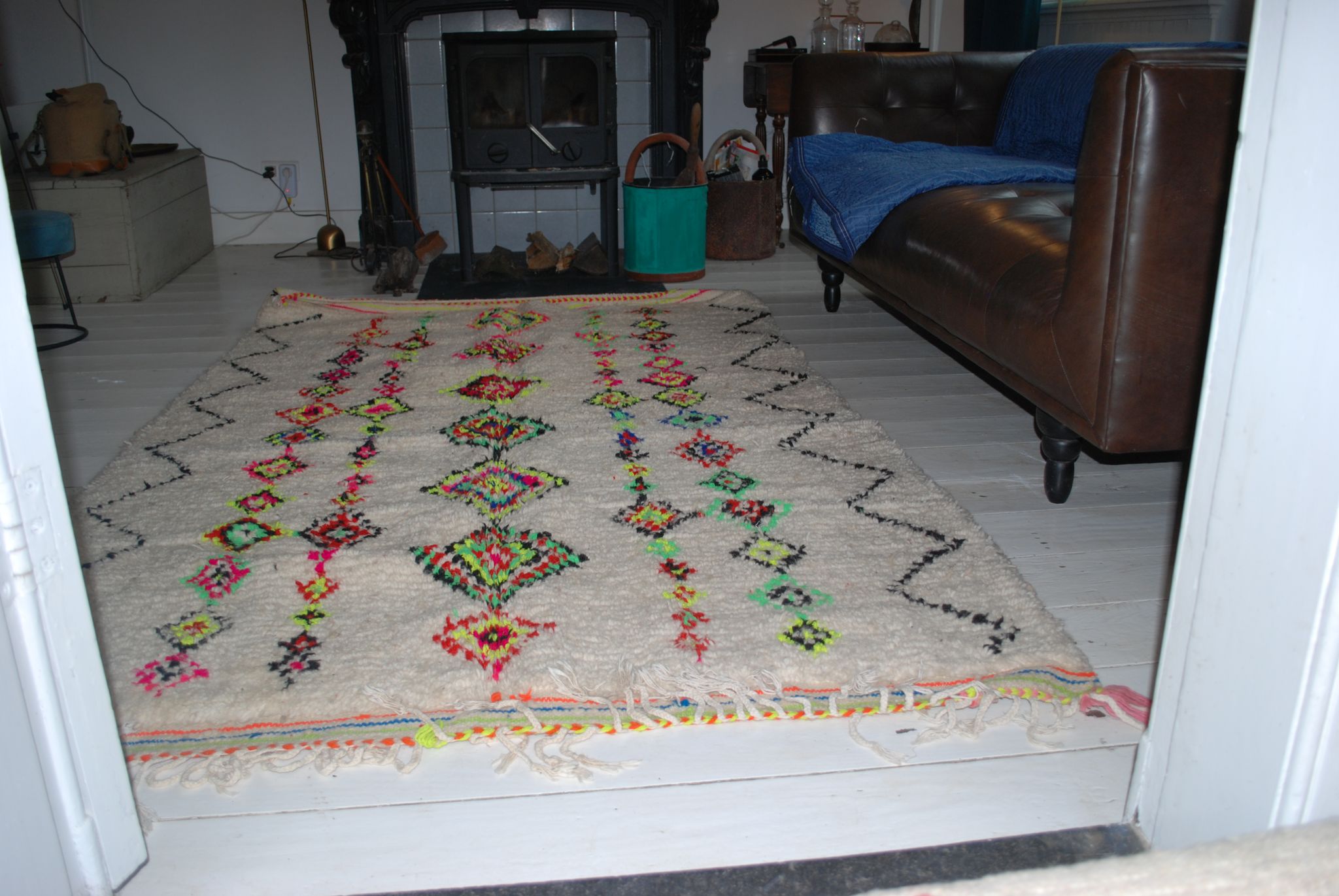 Berber carpet 100% wool - 150x235cm