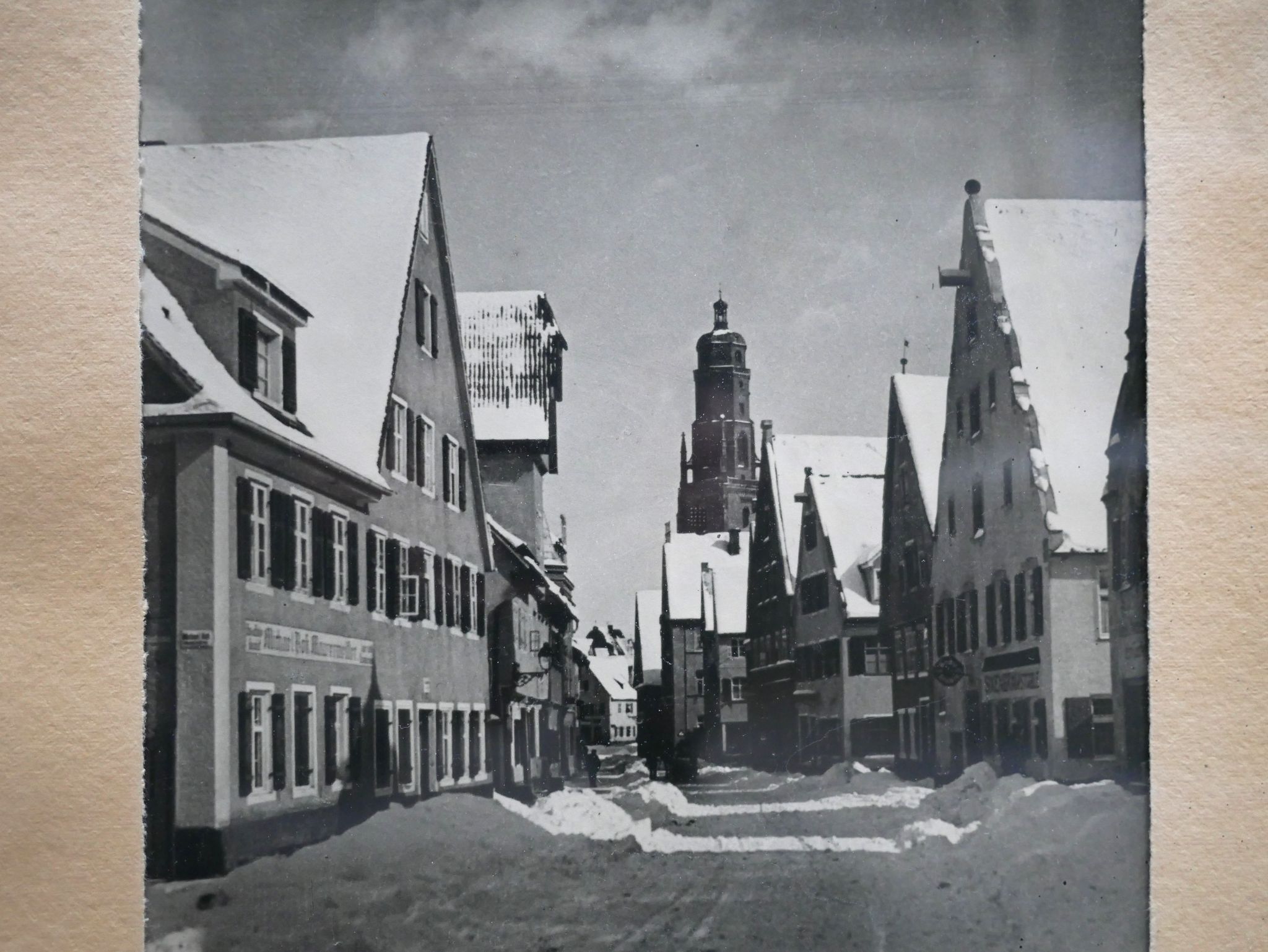 Photographie vintage en noir et blanc