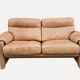 2-seater sofa by Sede DS-70 in leather - vintage - 1980s
