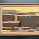 Swedish Oil on Canvas – “Abstract Composition” by Karl Axel Gadd