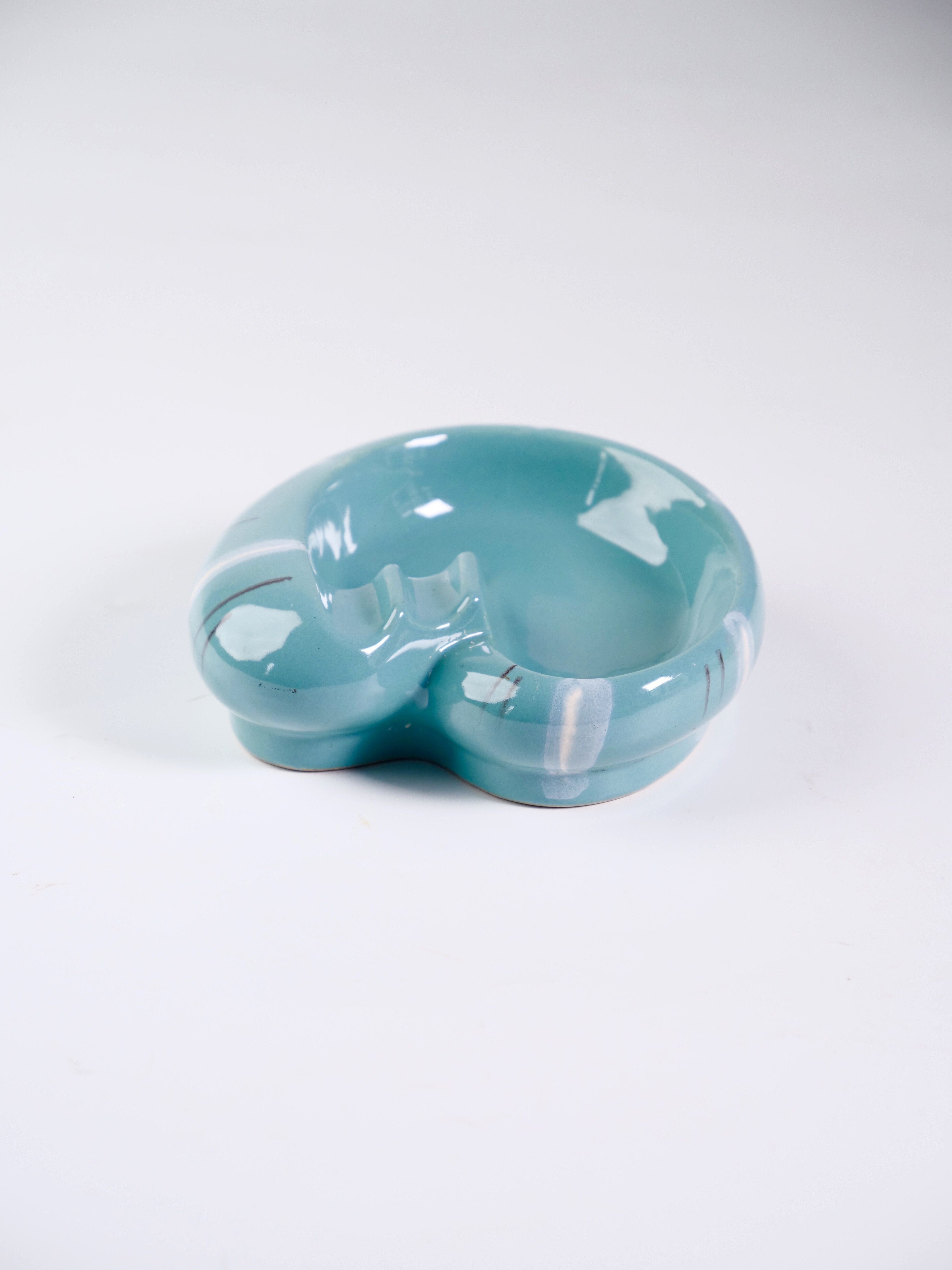 Ashtray art deco ceramiqe 1930