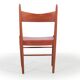 Suite de 6 chaises scandinaves en teak