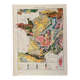 Old geological map of France - 1930