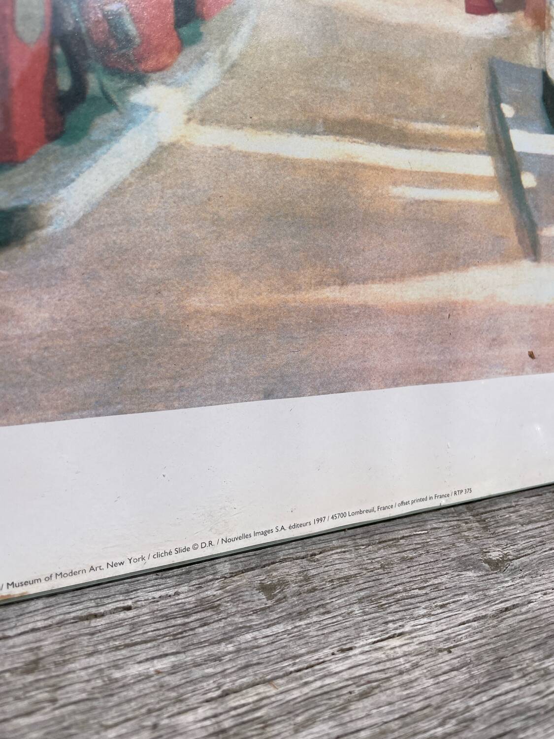 Reproduction painting Moma museum 1997