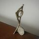 Miniature Abstract Bronze Sculpture DVW. 1988