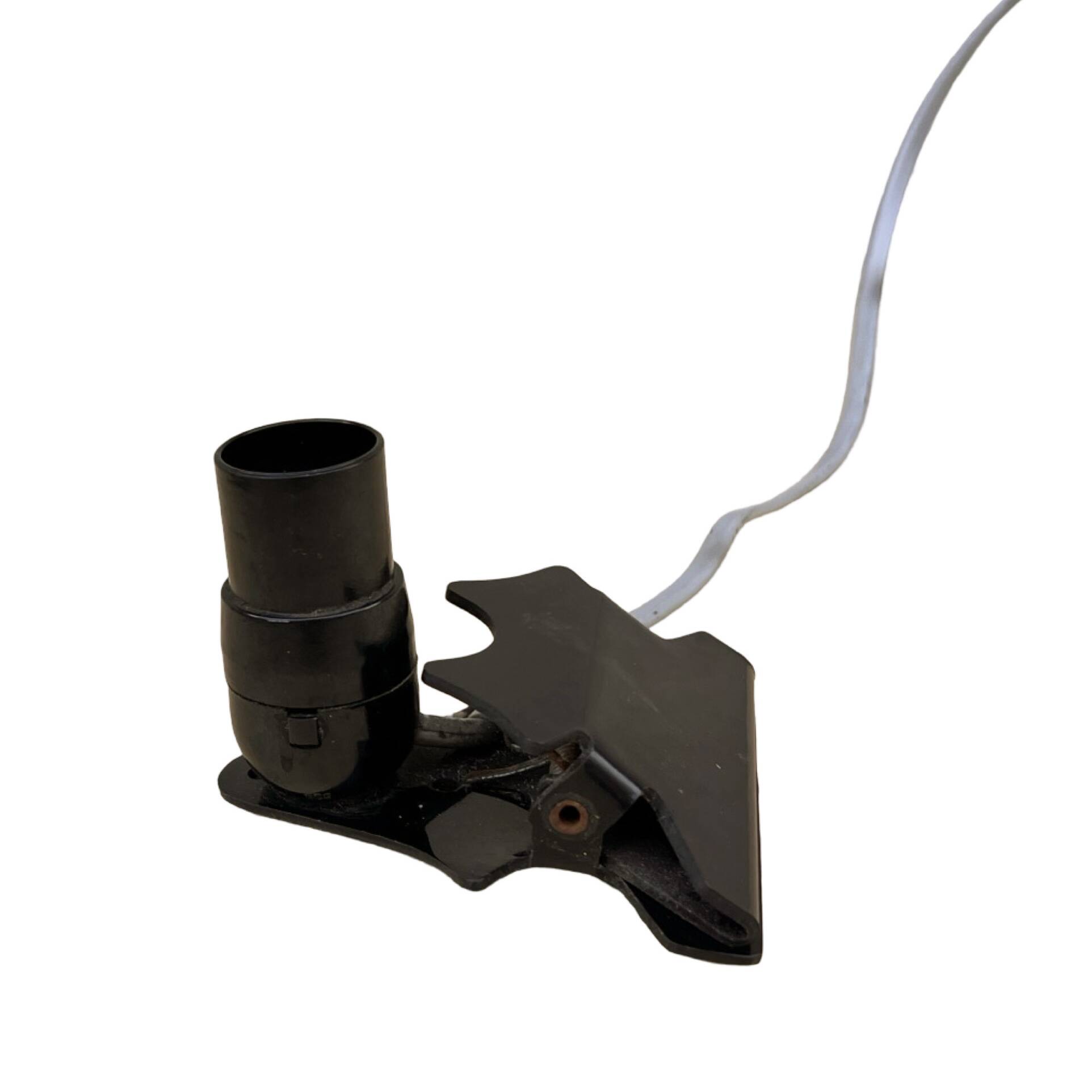 Small clip-on night lamp, Buchleseleuchte Germany 1950s.