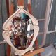Art Deco mirror 76x60cm