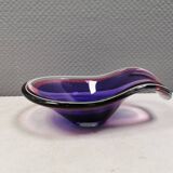 Beautiful dish/bowl in many coloured glass.