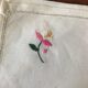 Set of embroidered napkins