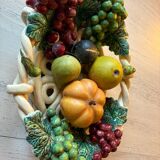 Earthenware slipware basket