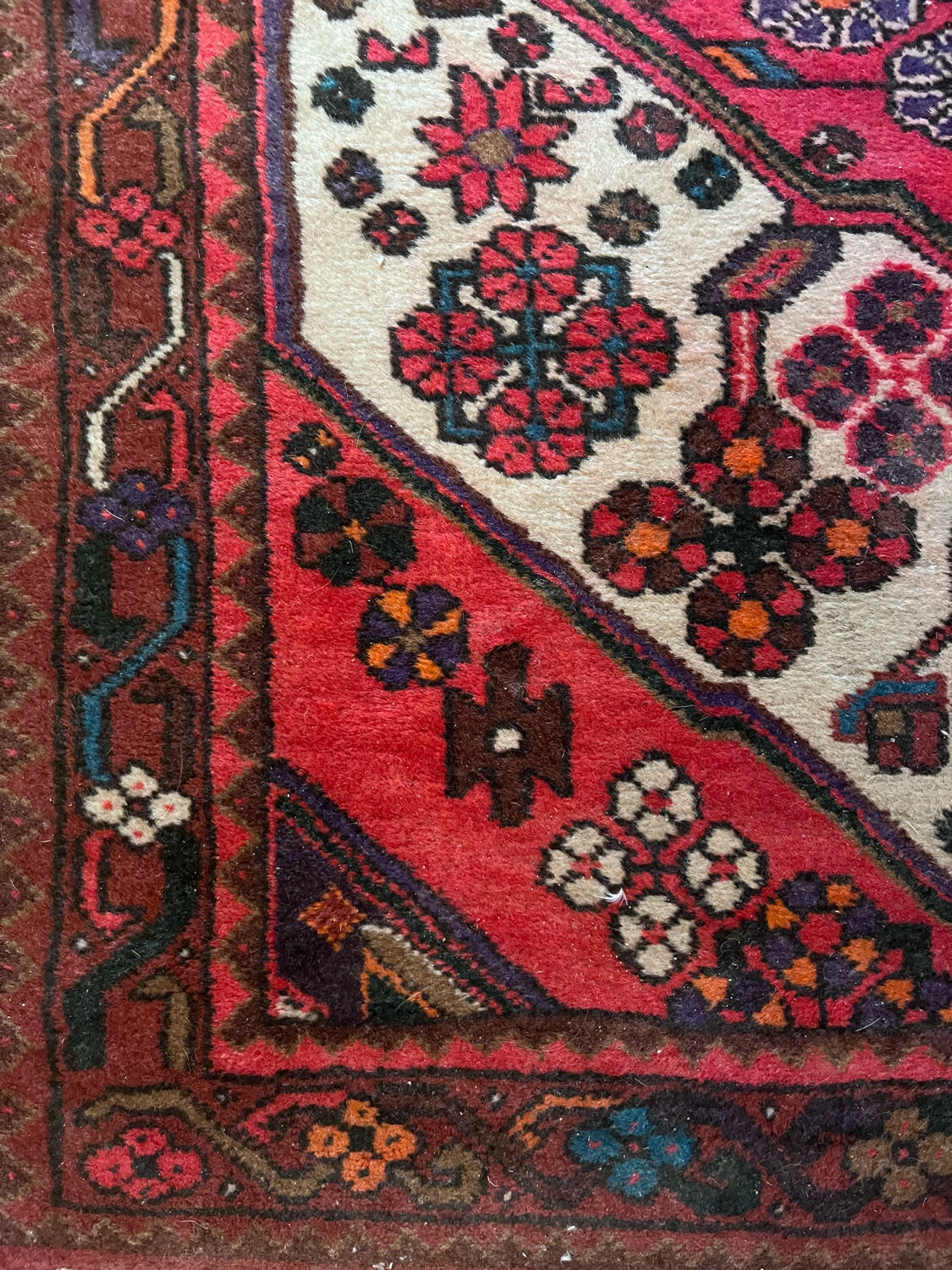 Tapis persan vintage