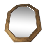 Vintage gilded wood mirror