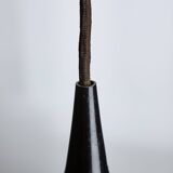 Black and White Cone Shaped Pendant
