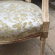Very beautiful pair of Louis XVI period cabriolet armchairs
