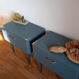 Paire de chevets vintage