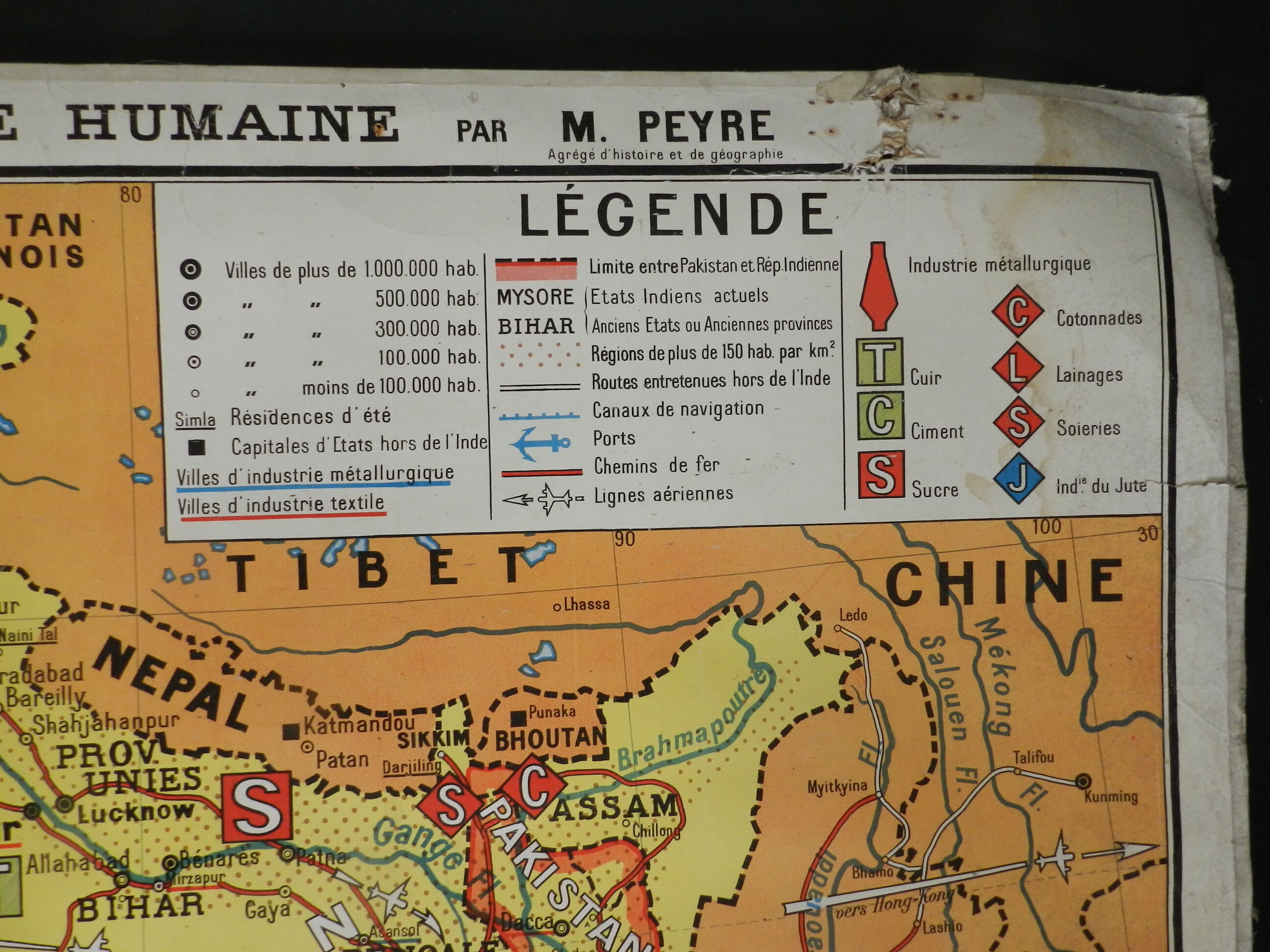 School map India No.57 and 57 bis