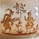 Old Longchamp vegetable soup tureen with Moustiers Olerys decor 2