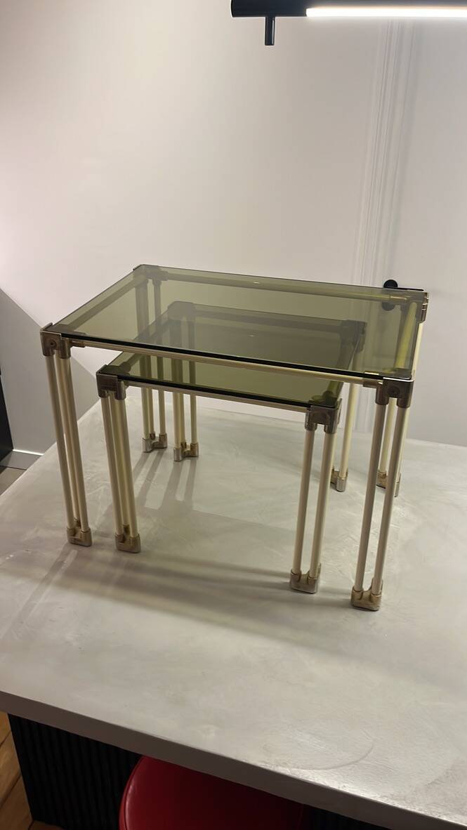 Coffee table or nesting tables from the 1970s