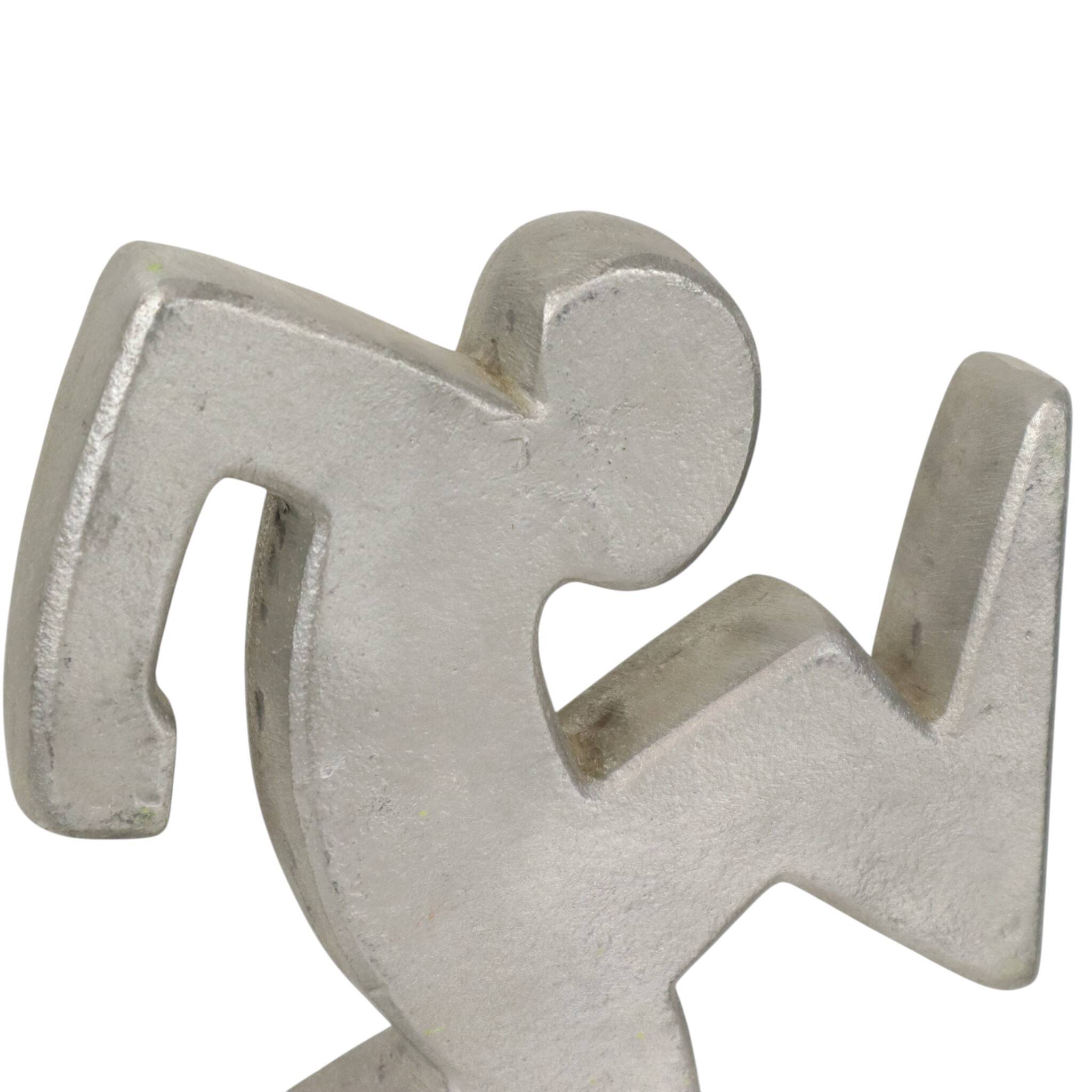 Designer Metal Bookends – La Linea (Osvaldo Cavandoli)