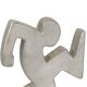 Designer Metal Bookends – La Linea (Osvaldo Cavandoli)