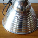 Hanging lamp industrial aluminum 1950 1960