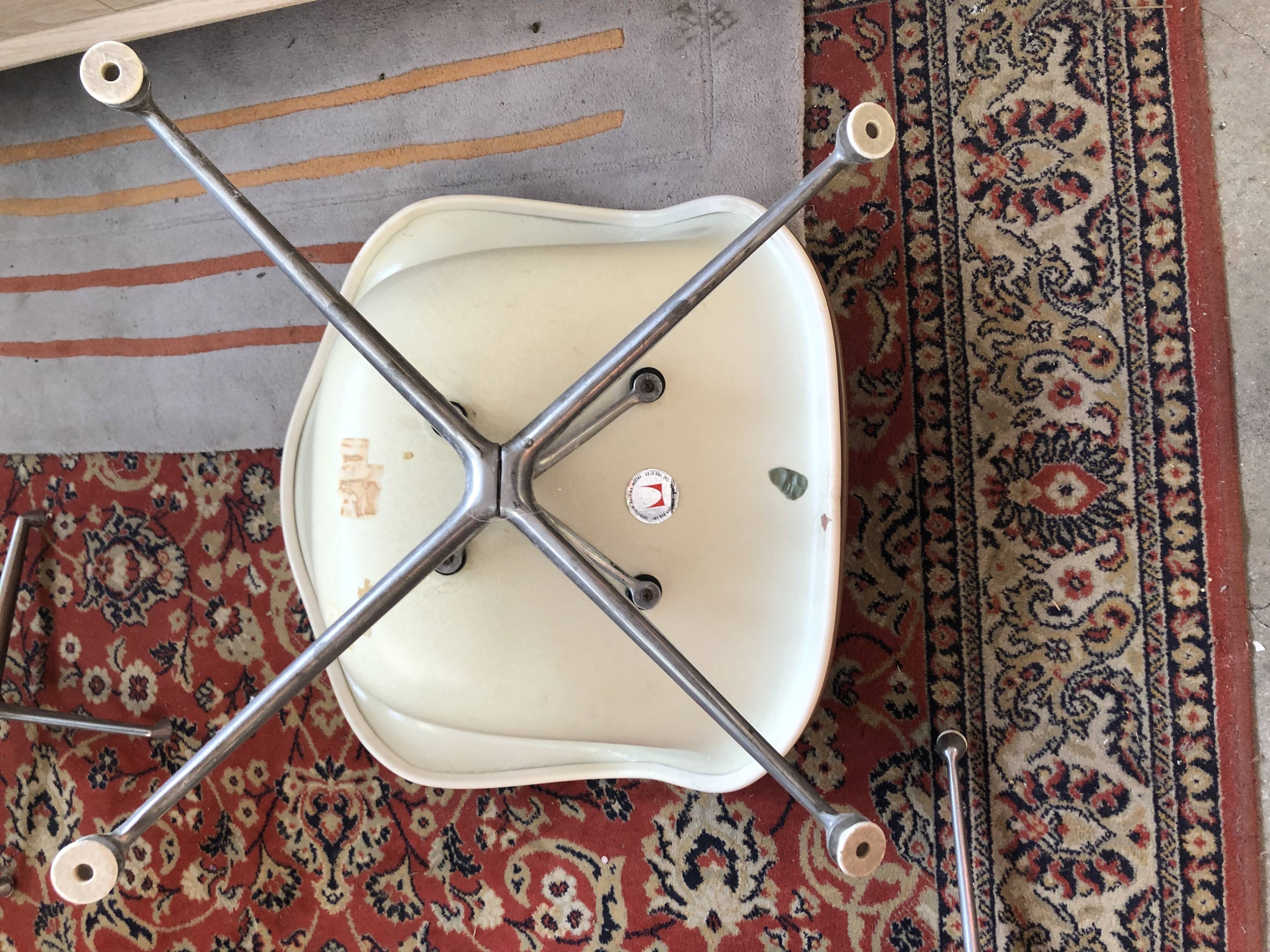 Pair of armchairs La Fonda design Charles Eames