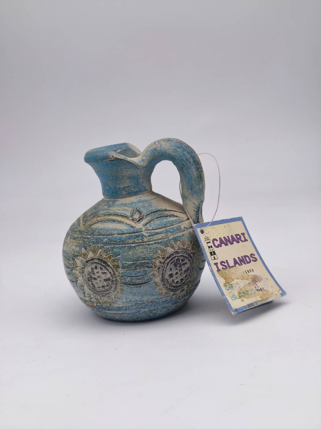 Decorative ceramic pitcher – Canary Islands