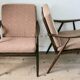 Pair of Boomerang armchairs, Thonet edition, circa 1960