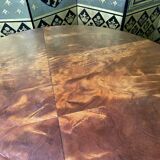 Round dining table Louis XVI style + 4 extensions