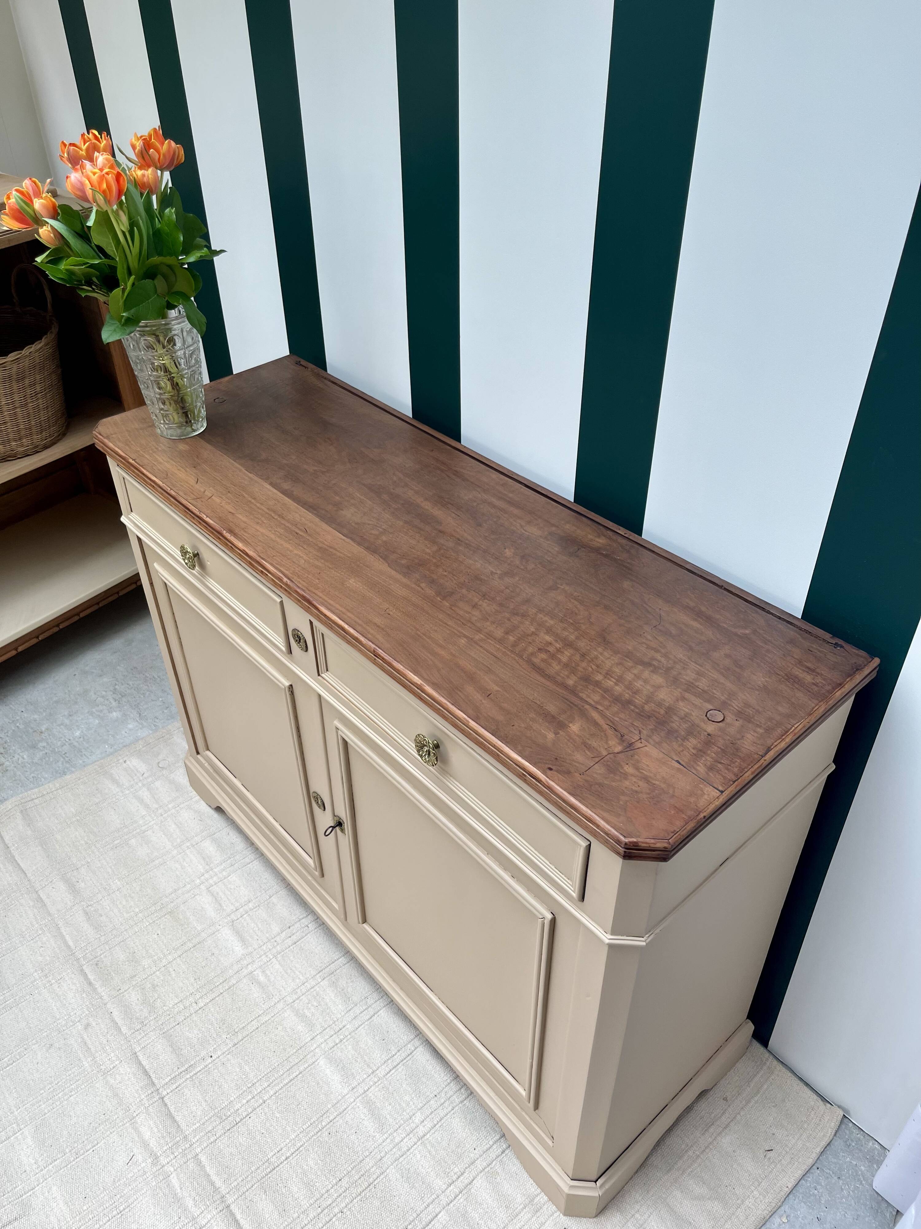 Restored antique sideboard