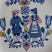 Paire d'assiettes plates Johnson Brothers « Hearts & Flowers »