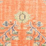 6x10 Faded Orange Classic Pattern Vintage Rug, 177x312 Cm