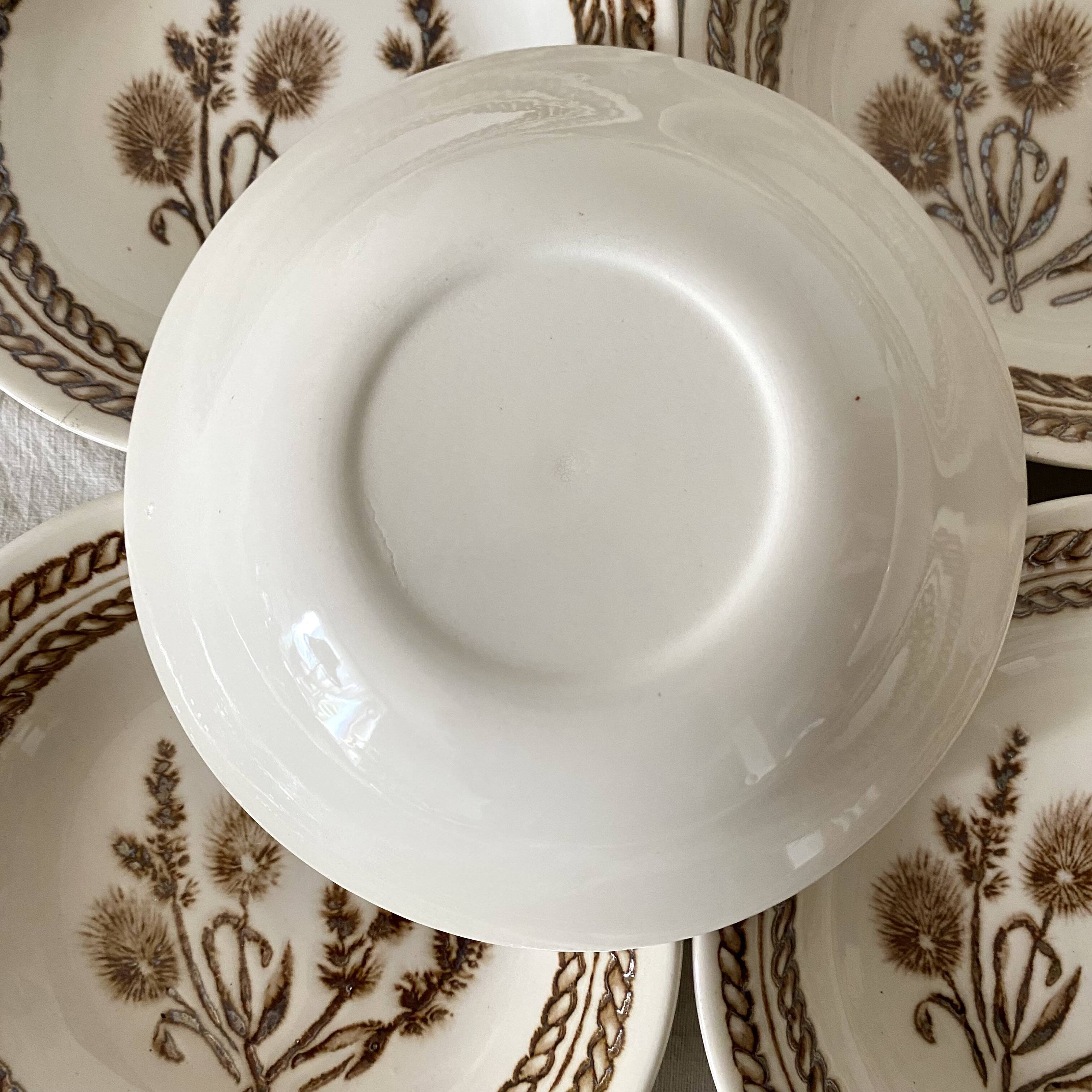 70s dessert bowls