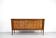 Buffet, cabinet Art Déco vintage italien en noyer foncé