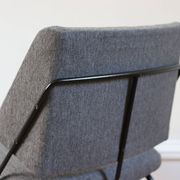 Series of 6 vintage modernist chairs Raphael Raffel, 1950s