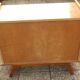 Commode pieds compas vintage 50/60