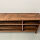 Antique pine cabinet with lockers