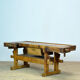 Oak carpenters workbench, circa 1920