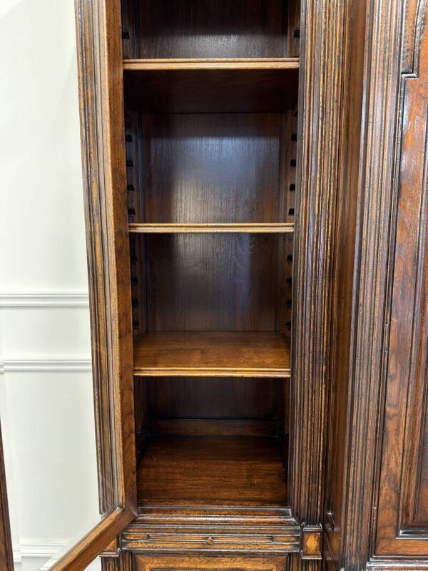 Bibliothèque de collection antique royale anglaise classique