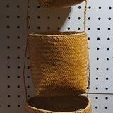 Empty braided straw pocket