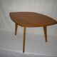 Almond coffee table from the 50s