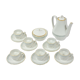 Bohême porcelaine coffee set, 1970s