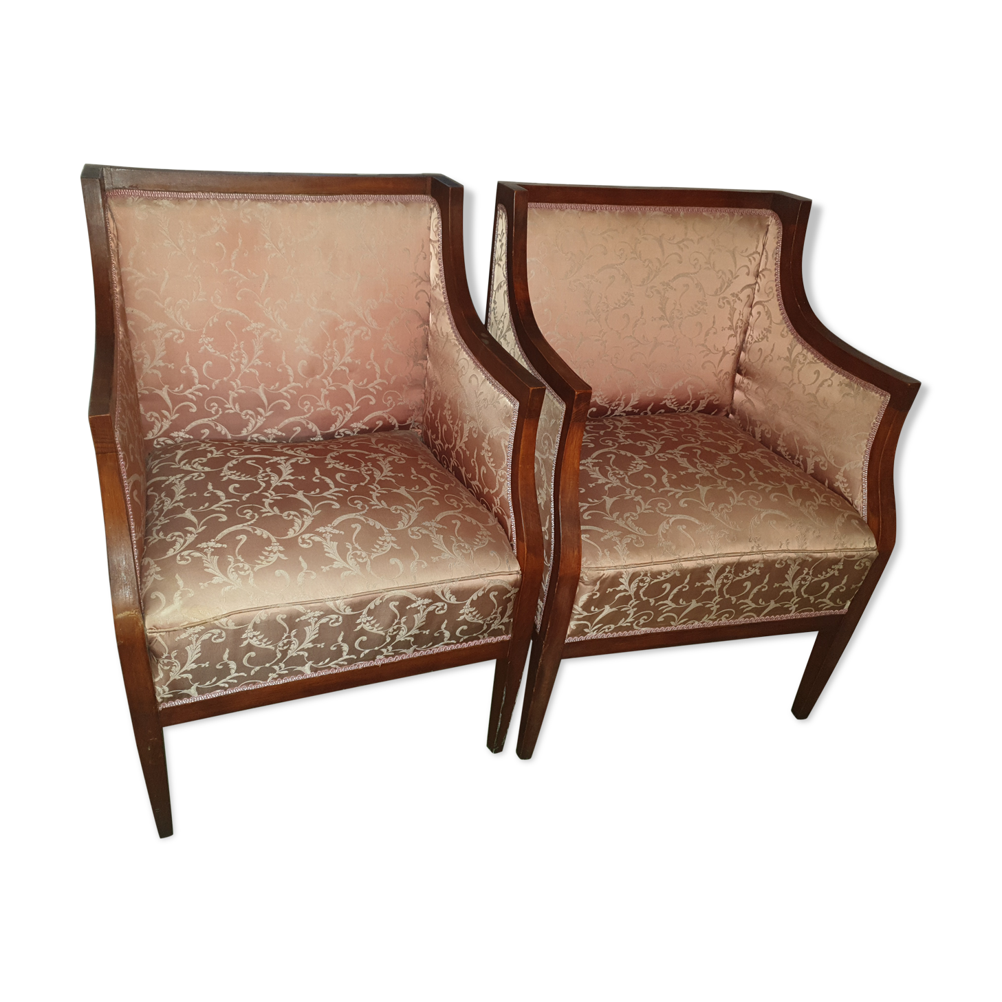 Paire de bergère art deco